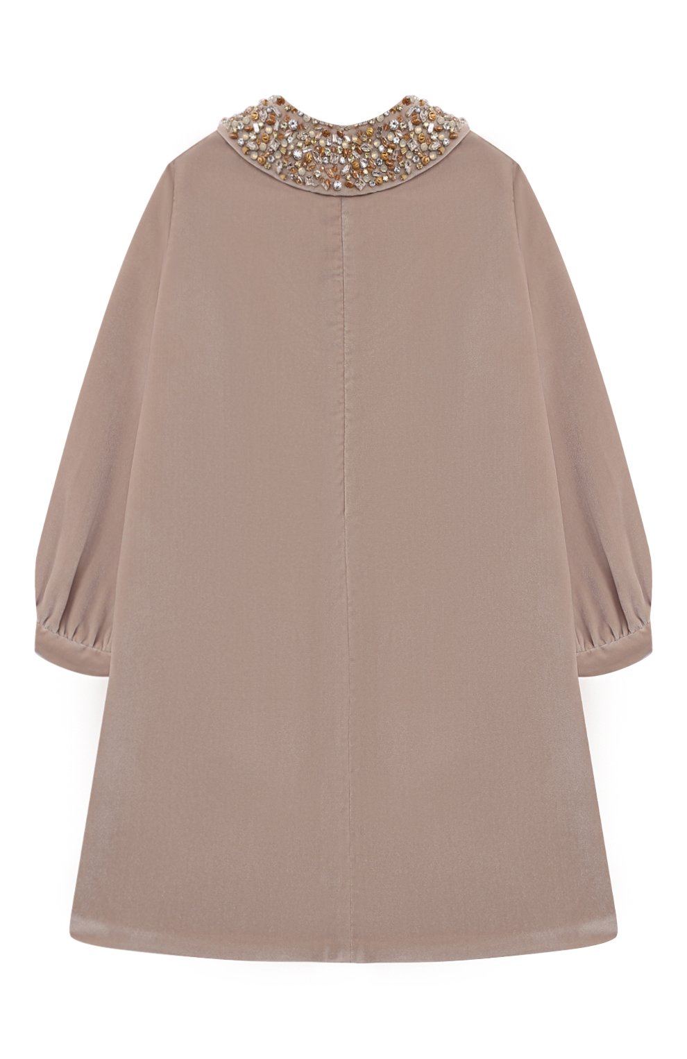 Бархатное платье IL GUFO, арт. A24VL595V0016/10A-14A, фото 2