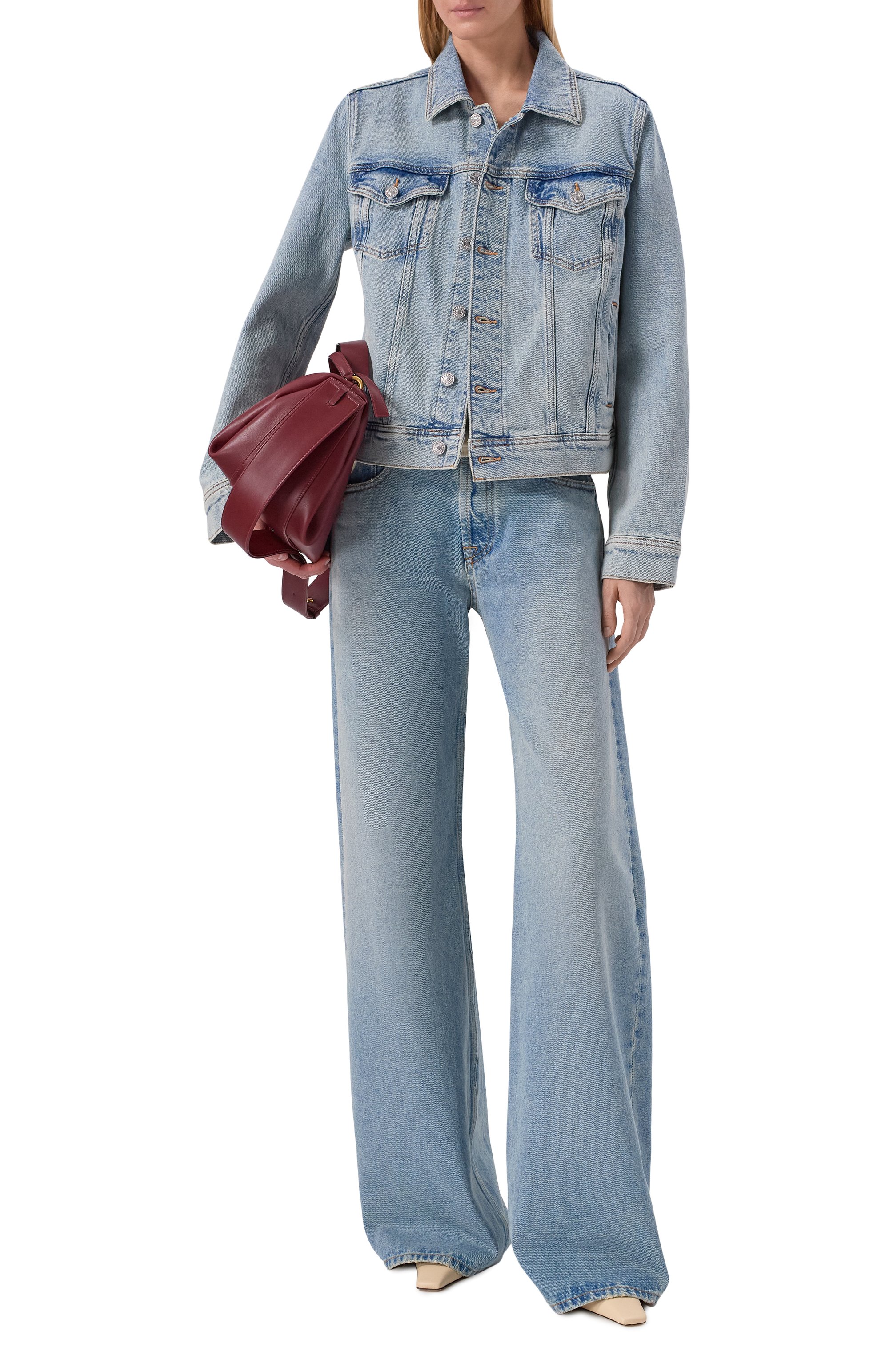 Джинсовая куртка bonnie 7 FOR ALL MANKIND, арт. 7UJ60C10-0D2, фото 2