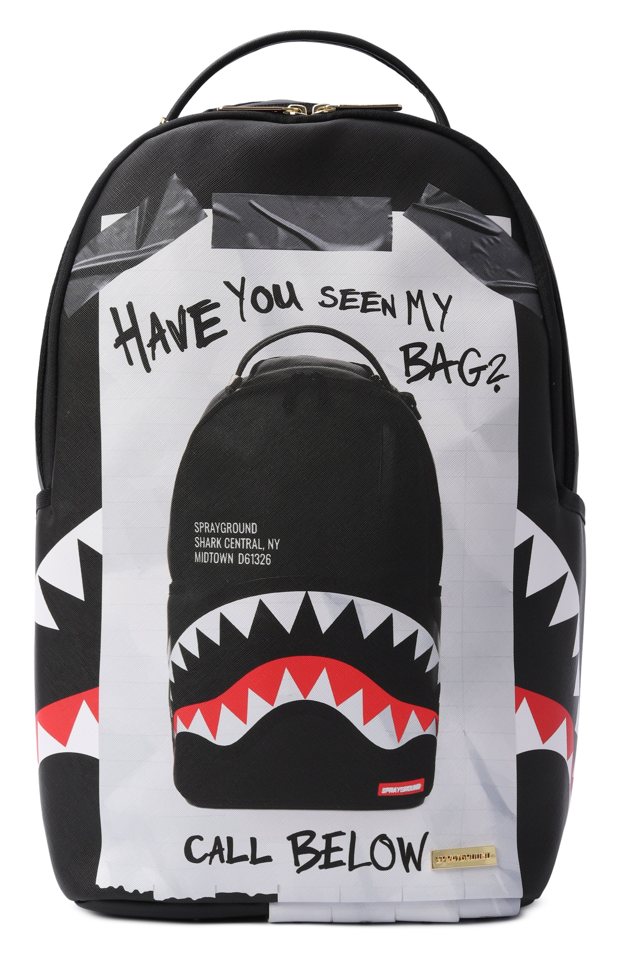 Рюкзак missing bag flyer SPRAYGROUND, арт. 910B8735NSZ/MISSING BAG FLYER DLXSV BACKPACK, фото 1