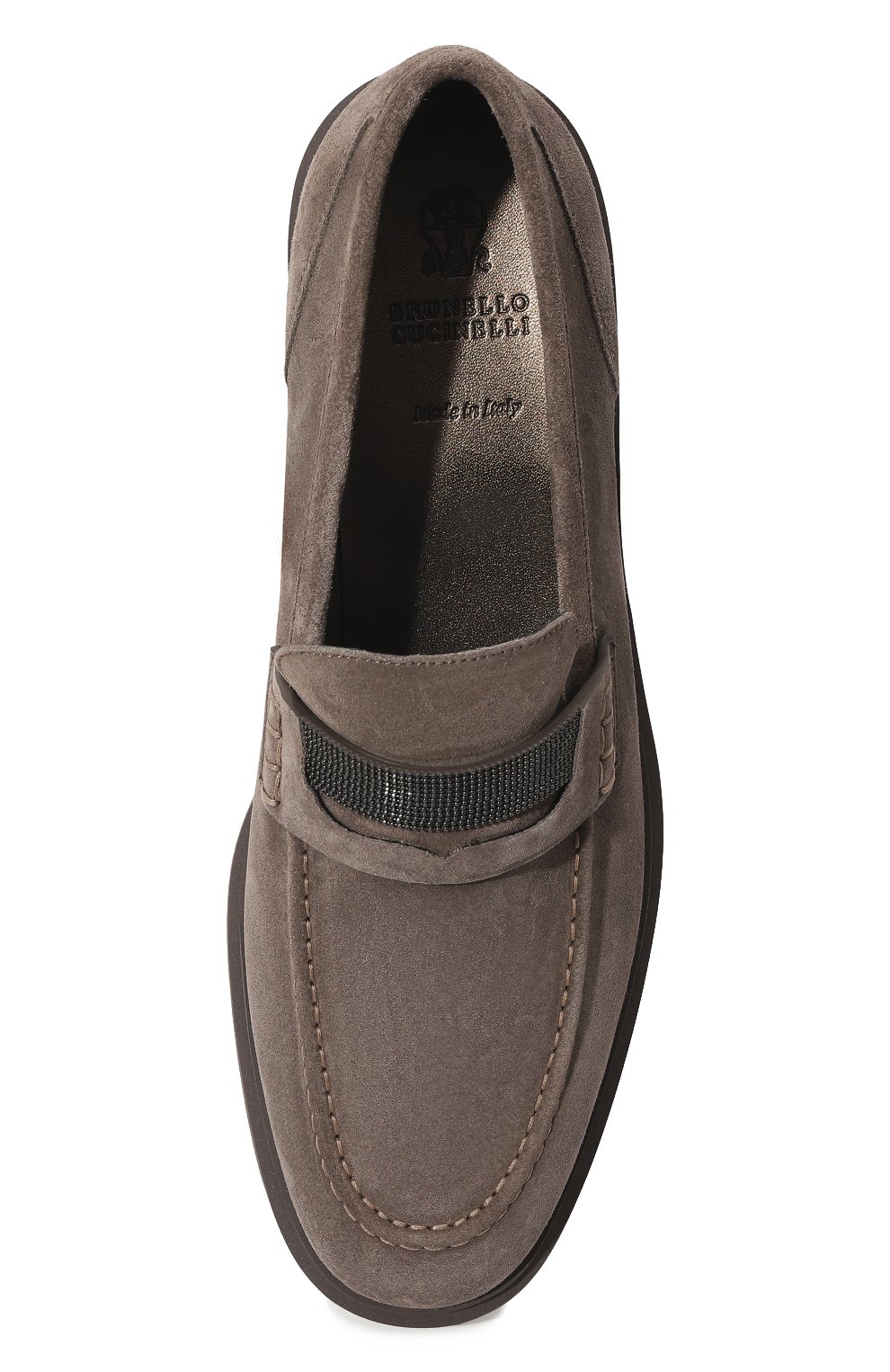 Замшевые лоферы BRUNELLO CUCINELLI, арт. MZSFGBP120, фото 6