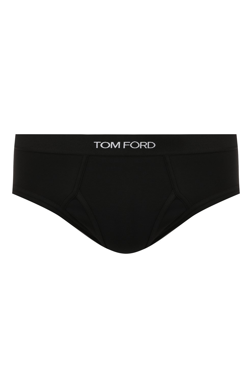 Хлопковые брифы TOM FORD черного цвета по цене 9810 руб., арт. T4LC10040, фото 1 Хлопковые брифы TOM FORD, арт. T4LC10040, фото 1