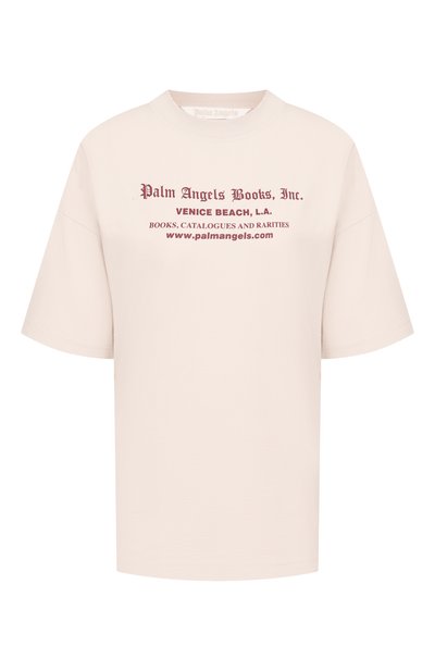 Женская хлопковая футболка PALM ANGELS, арт. PWAA07BF25JER007