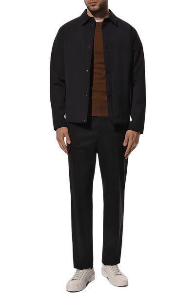 Кожаные кеды BOSS, арт. 50485241, фото 2