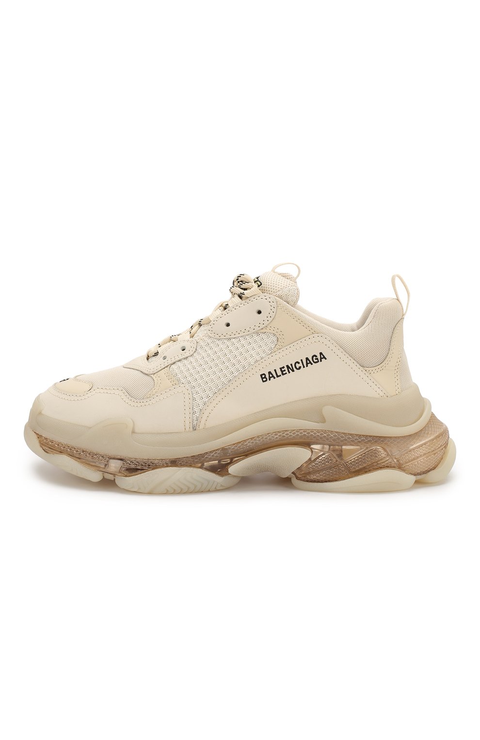 Комбинированные кроссовки triple s clear sole BALENCIAGA, арт. 541624/W0901, фото 3