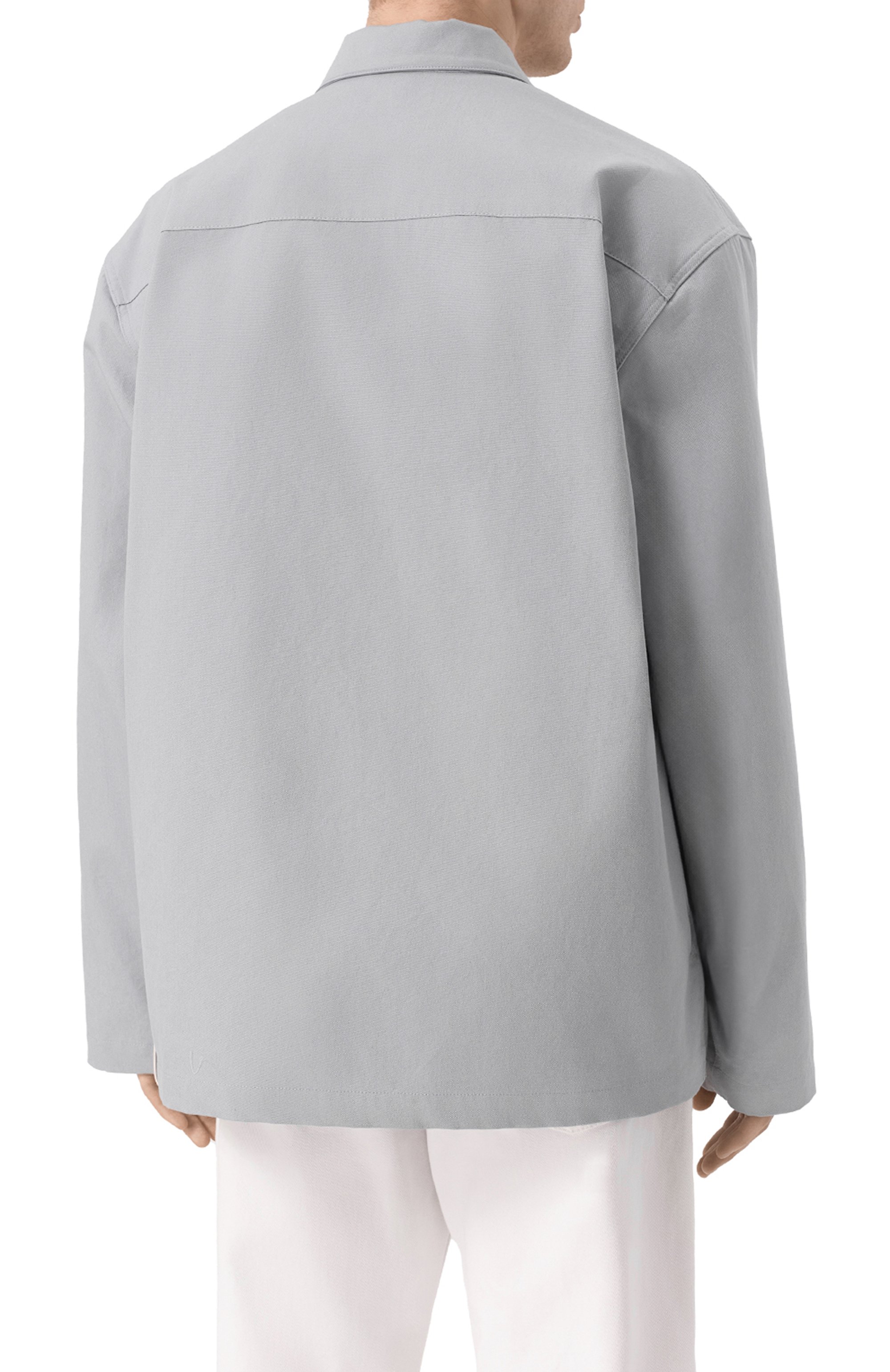 Хлопковая куртка-рубашка JIL SANDER, арт. J47DL0169-J45267, фото 4