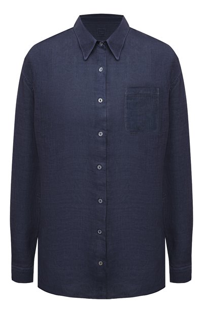 Женская льняная рубашка 120% LINO, арт. 31ALIW19GE/000B317/S00