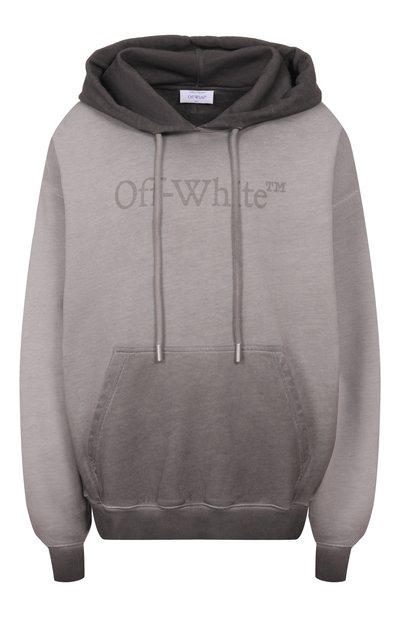 Женский хлопковое худи OFF-WHITE, арт. 0WBB06DF25FLE001