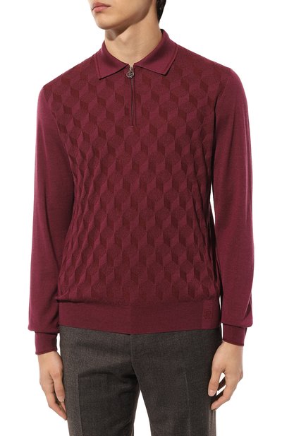 Поло из шерсти и шелка STEFANO RICCI, арт. KE08001P30/E23371, фото 3