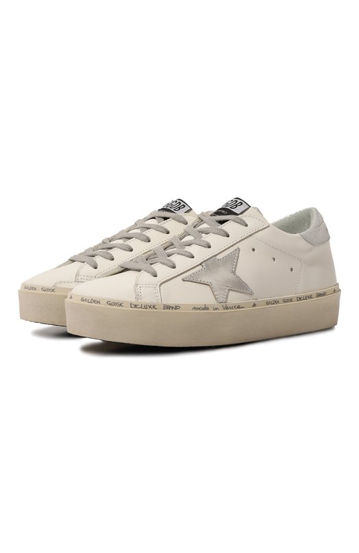 фото Кожаные кеды hi star golden goose deluxe brand