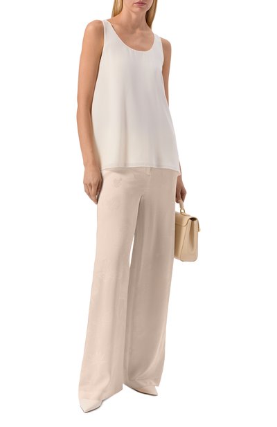 Женские шелковые брюки MVST, арт. M26.2PW.T012/F126