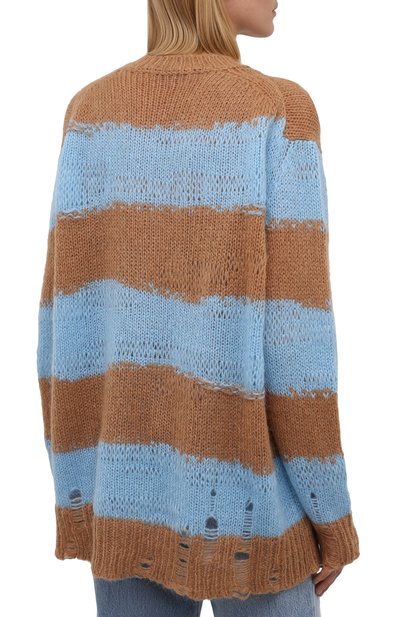 Свитер ACNE STUDIOS голубого цвета по цене 31600 руб., арт. A60243, фото 4 Свитер ACNE STUDIOS, арт. A60243, фото 4