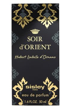 Парфюмерная вода soir d'orient (50ml) SISLEY бесцветного цвета, арт. 196320 | Фото 2 (Тип аромата: Цветочный, Шипровый, Восточный; Региональные ограничения белый список (Axapta Mercury): Не проставлено; Нос: Не проставлено; Тип продукта - парфюмерия: Парфюмерная вода)