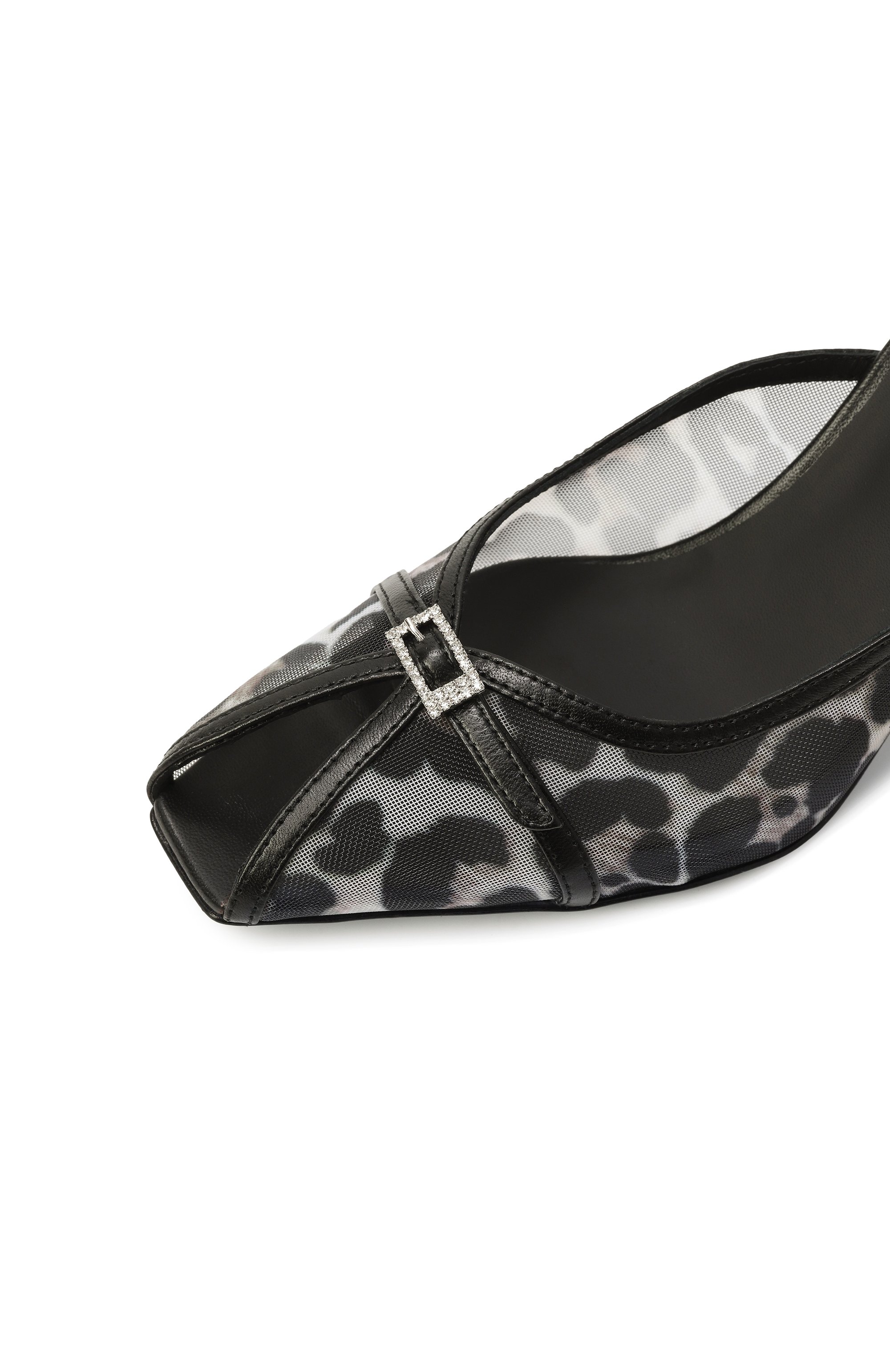 Комбинированные мюли vittoria 80 LE SILLA, арт. 3461D080BXPPNEM, фото 7