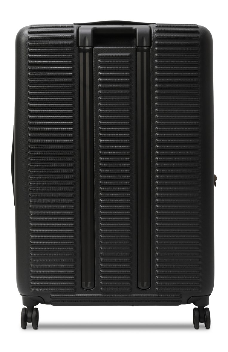 Женский чемодан tank case large MANDARINA DUCK черного цвета, арт. FSV24-651 | Фото 5 (Материал: Пластик; Размер: large; Автоматизация состава: Проставлено; Автоматизация ТО: Проставлено)