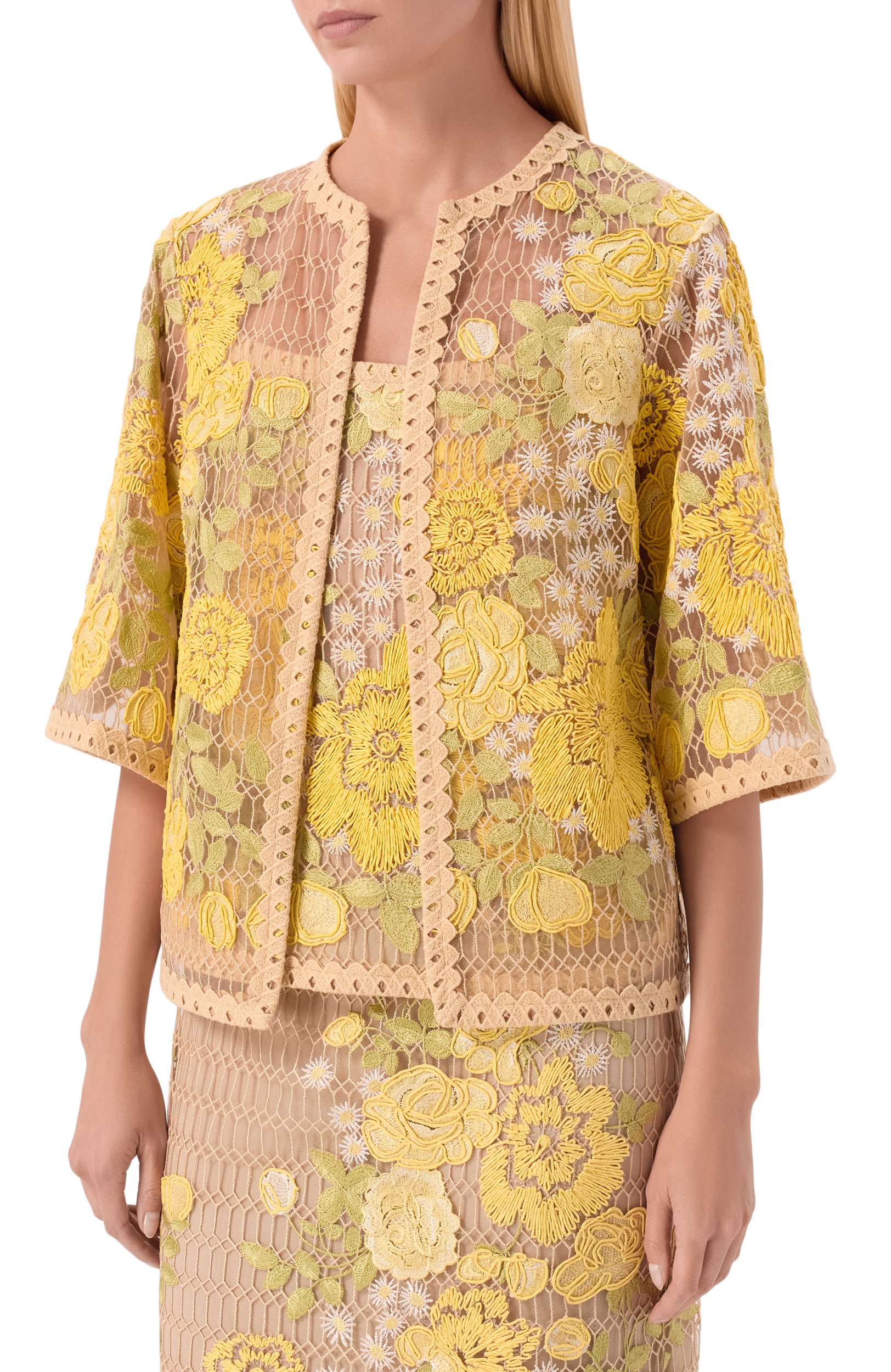 Комплект из жакета и топа ELIE SAAB, арт. TW006NBC26/YRM01, фото 3