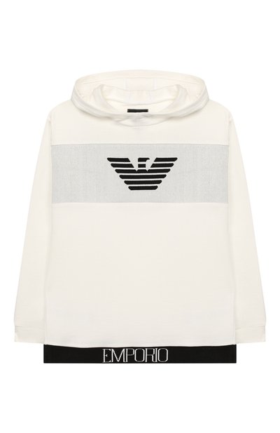 Хлопковое худи EMPORIO ARMANI, арт. 6G4MJ2/3J2VZ, фото 1
