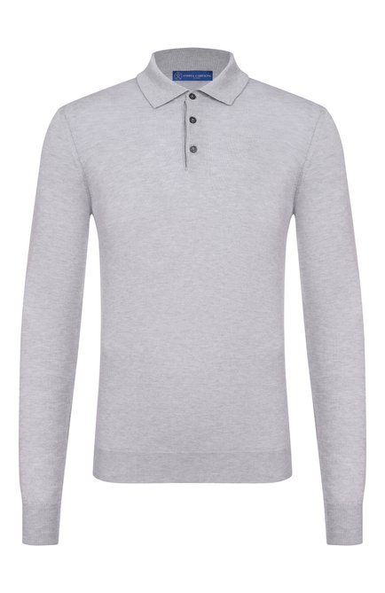 Мужская поло из кашемира и шелка ANDREA CAMPAGNA, арт. M5625-1531
