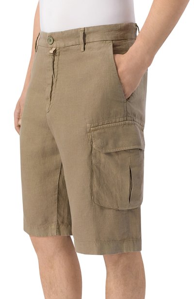 Льняные шорты JACOB COHEN, арт. JUR_NR019 001 T891A T0, фото 3