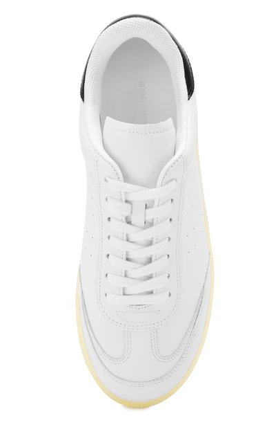 Кожаные кеды bryvee ISABEL MARANT белого цвета по цене 37850 руб., арт. BRYVEE/BK0265-20P034S, фото 5 Кожаные кеды bryvee ISABEL MARANT, арт. BRYVEE/BK0265-20P034S, фото 5