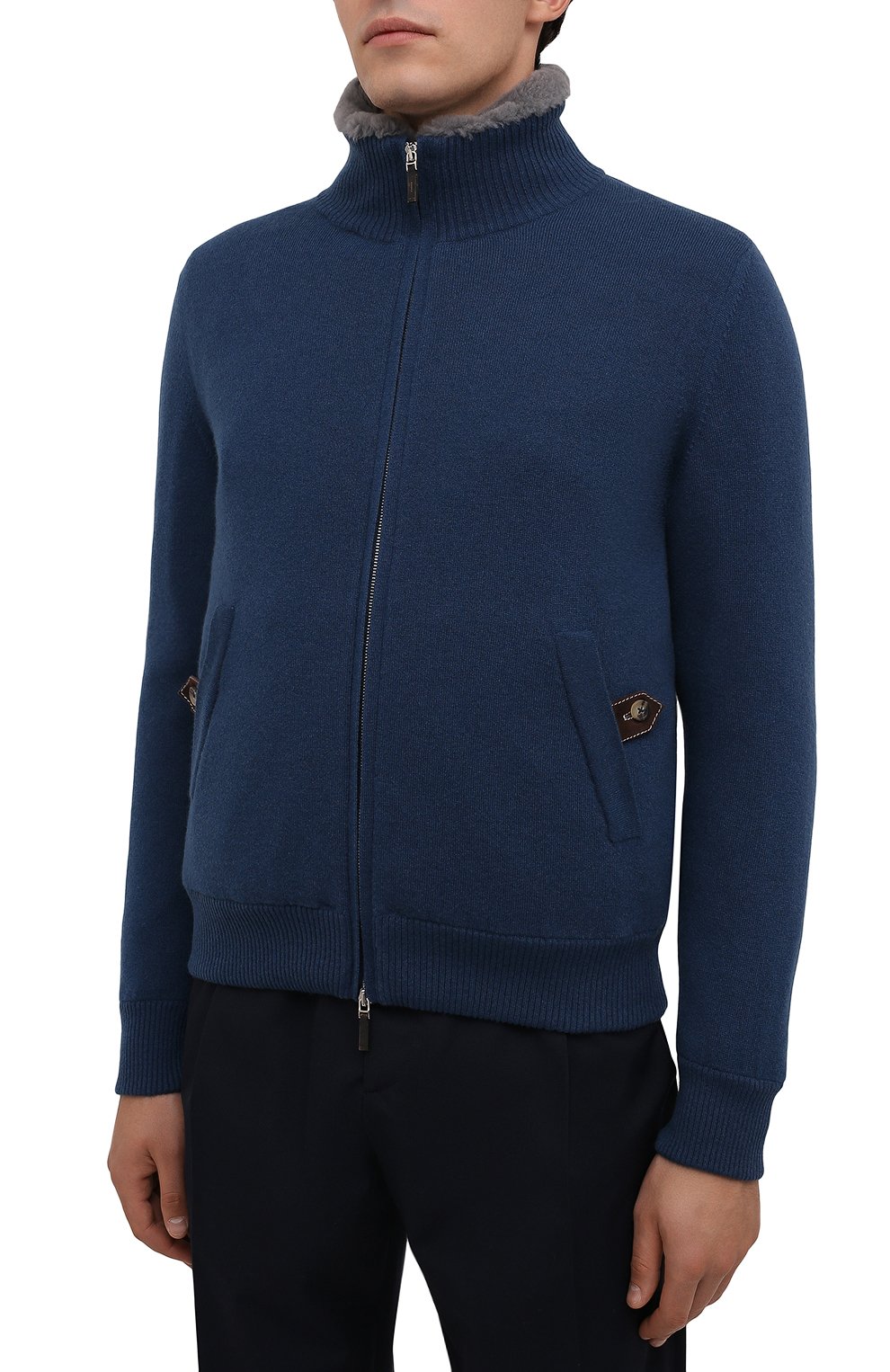 Кашемировый бомбер с меховой подкладкой SVEVO, арт. 0140SA21/MP01/2, фото 3