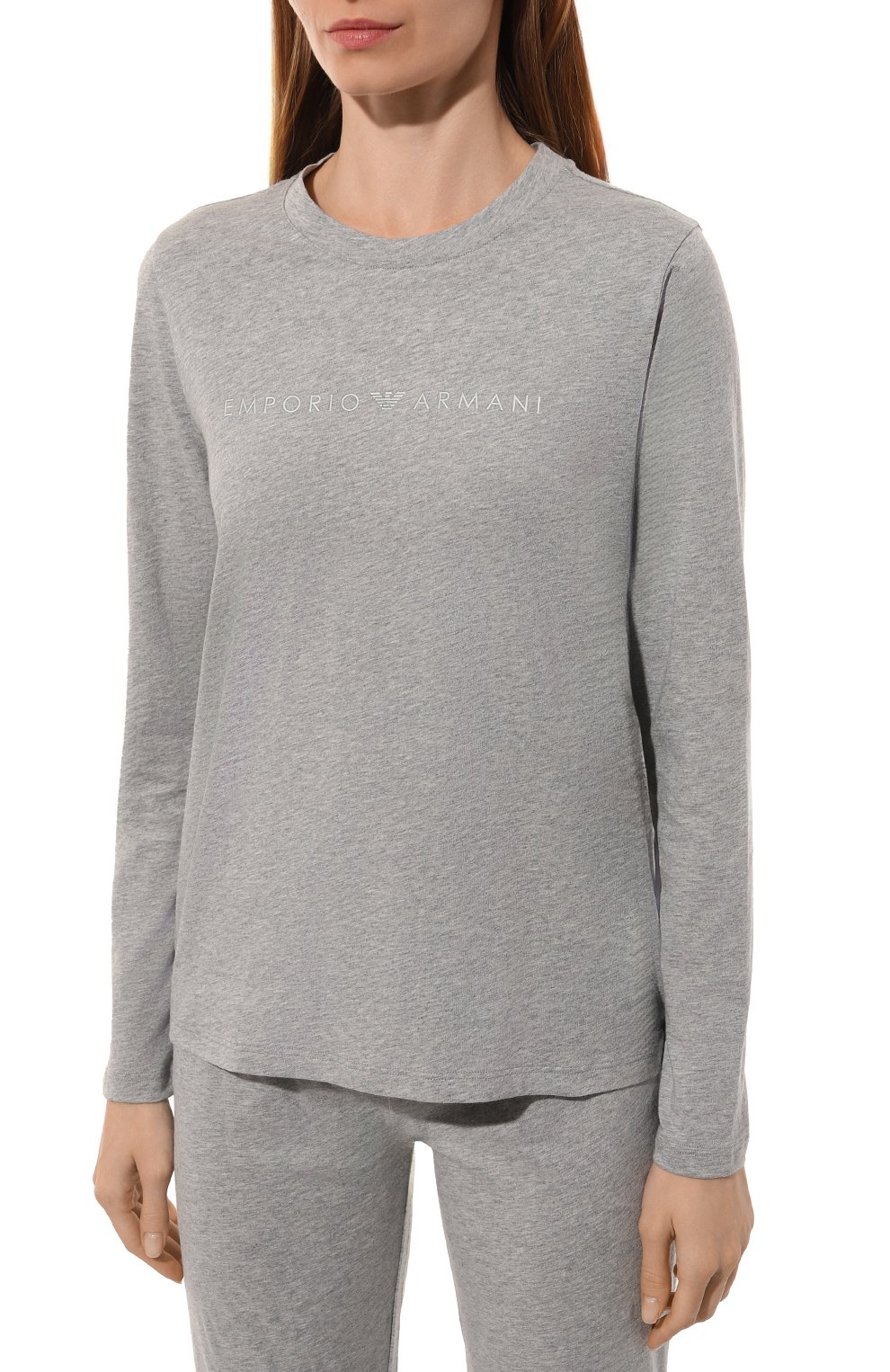 Хлопковая пижама EMPORIO ARMANI, арт. 164729/4F227, фото 3