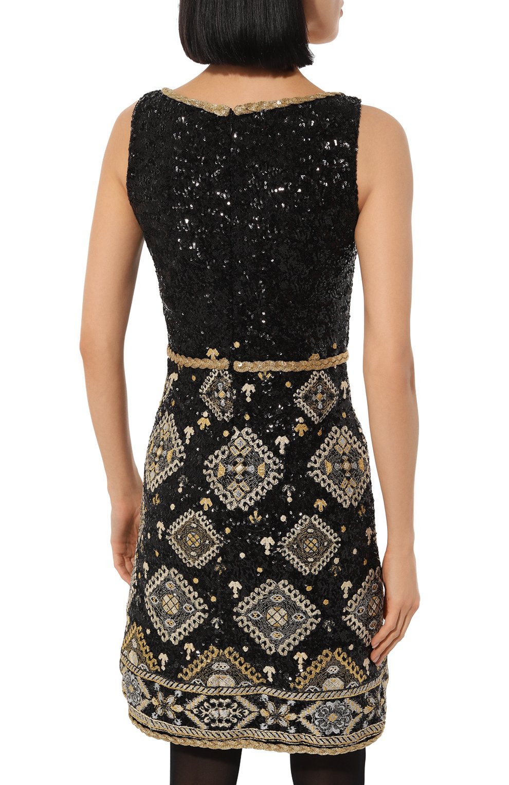 Платье с отделкой пайетками GIAMBATTISTA VALLI, арт. 24FWPVGT5107-29RIC, фото 4