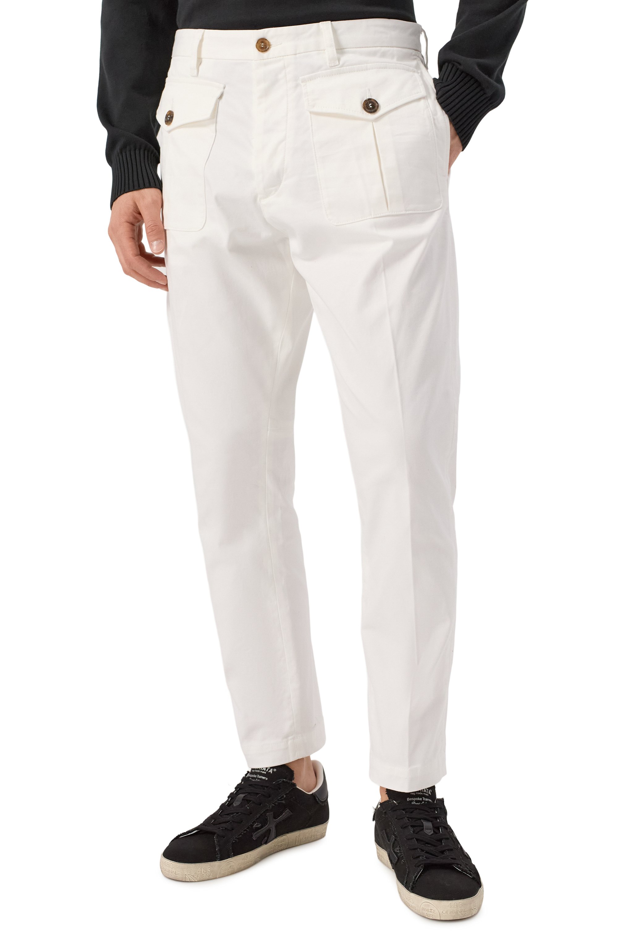 Хлопковые брюки DSQUARED2, арт. S74KB0996/S39021, фото 3