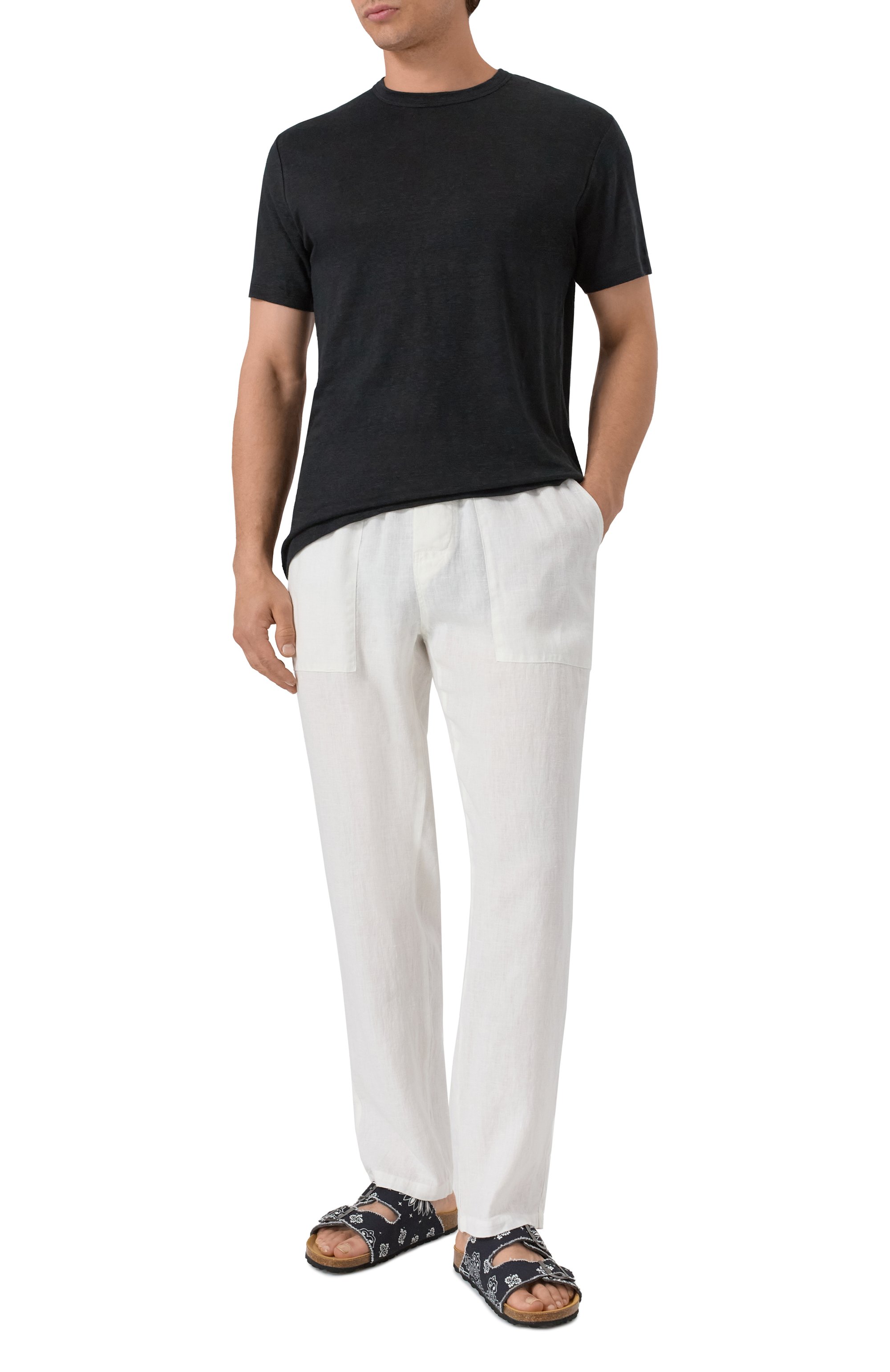 Текстильные шлепанцы MC2 SAINT BARTH, арт. STBA SANDAL N/03148H, фото 2