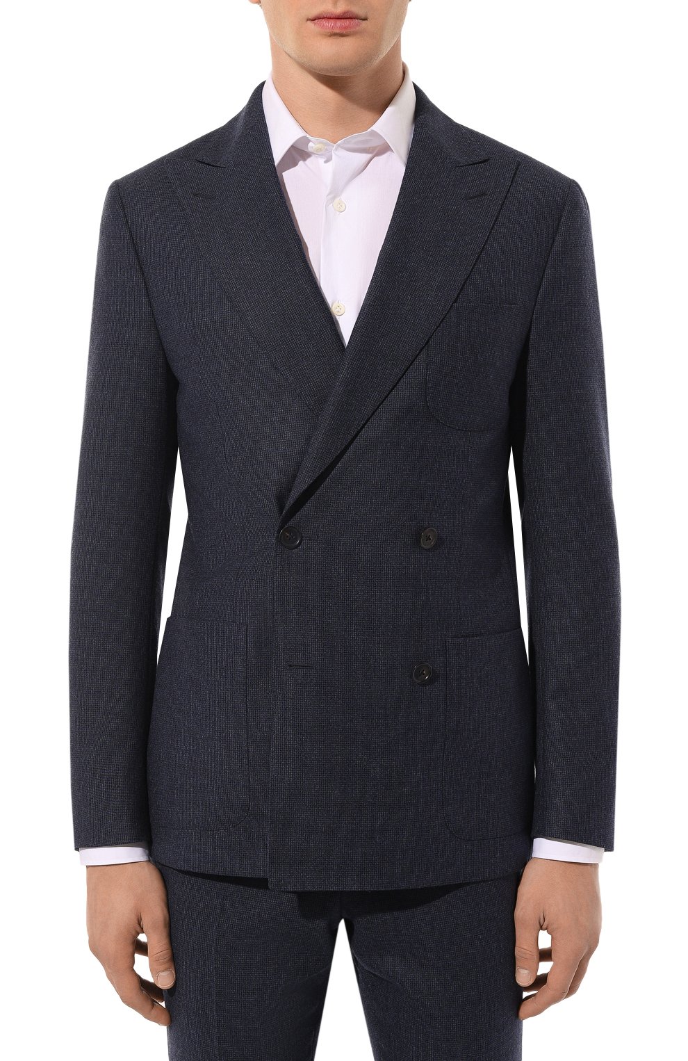 Костюм из шерсти и кашемира CORNELIANI, арт. 94X009-9417314_SET, фото 4