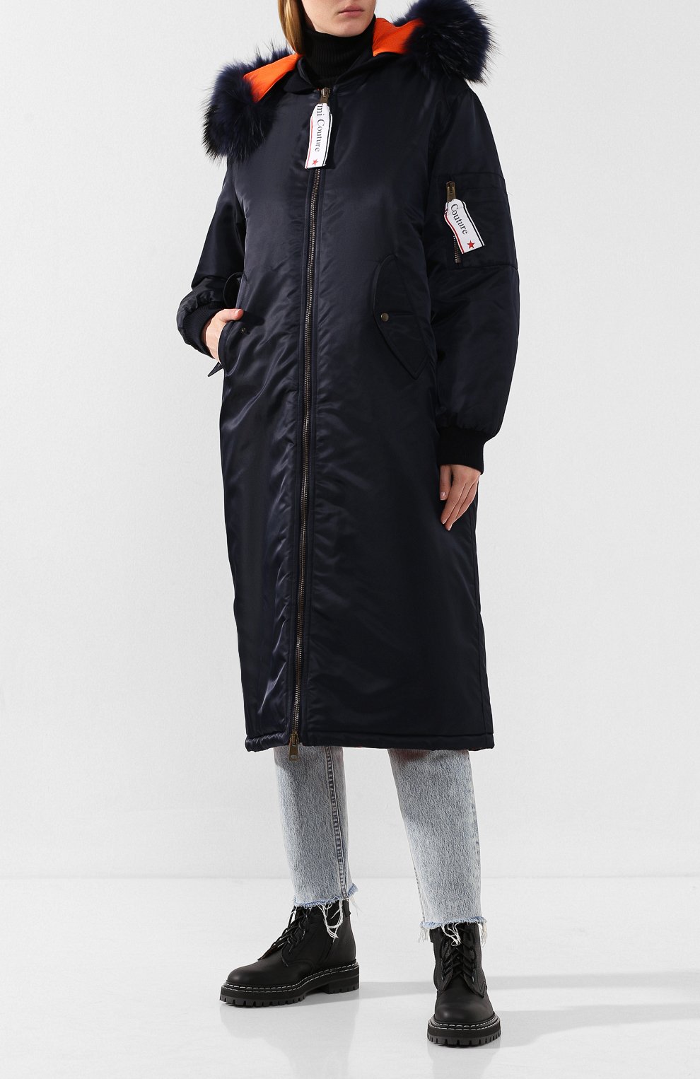 Пуховик с меховой отделкой FORTE DEI MARMI COUTURE, арт. FFW19-1504, фото 2