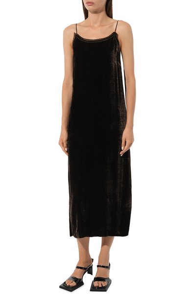 Бархатное платье UMA WANG, арт. UP5033, фото 3