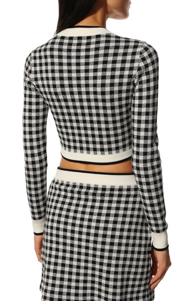 Шерстяной пуловер MIU MIU, арт. MML433-1VS9-F0002, фото 4