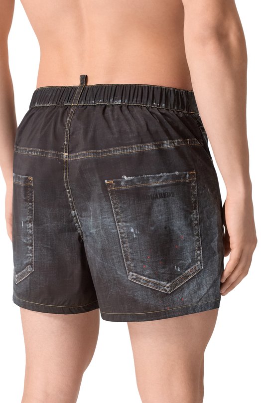 Плавки-шорты Dsquared2 D7B626690 Серый  D7B626690 Фото 3