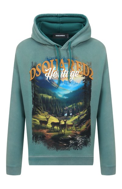 Мужской хлопковое худи DSQUARED2, арт. S74GU0882/S25030