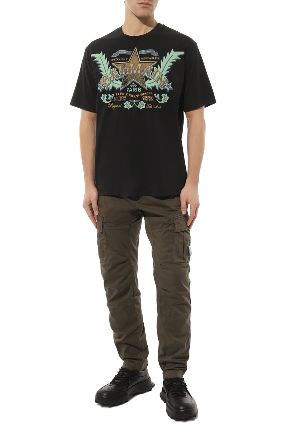 Хлопковые брюки-карго C.P. COMPANY, арт. 16CMPA056A005694G, фото 2