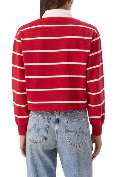 Хлопковое поло SPORTY AND RICH, арт. ST008606300RE33, фото 4