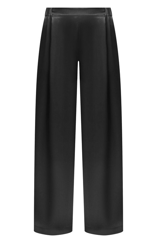 Шелковые брюки Carine Gilson SD0574-S Чёрный SD0574-S