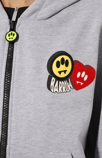 Хлопковая толстовка BARROW, арт. F4BWW0ZH091, фото 5