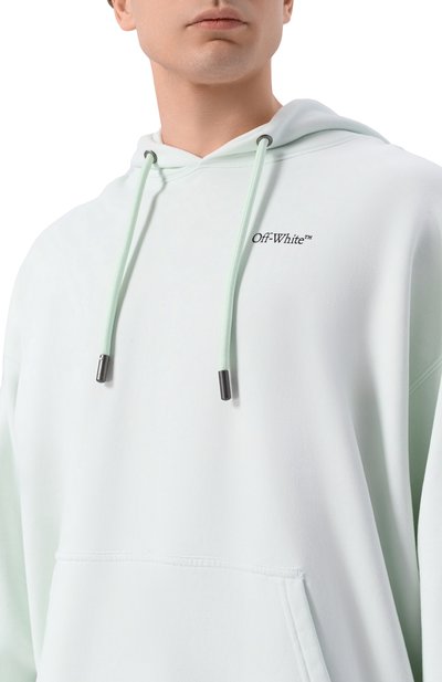 Хлопковое худи OFF-WHITE, арт. 0MBB085S26FLE00A, фото 5