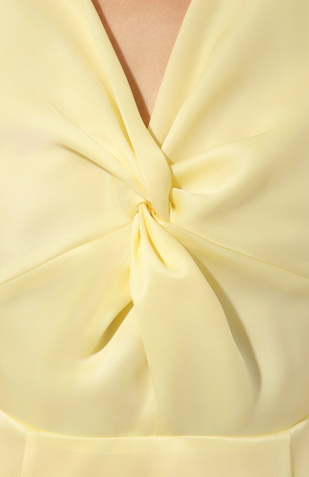 Шелковое платье OLOLOL желтого цвета по цене 89000 руб., арт. OLD130/1013.802/S23, фото 5 Шелковое платье OLOLOL, арт. OLD130/1013.802/S23, фото 5
