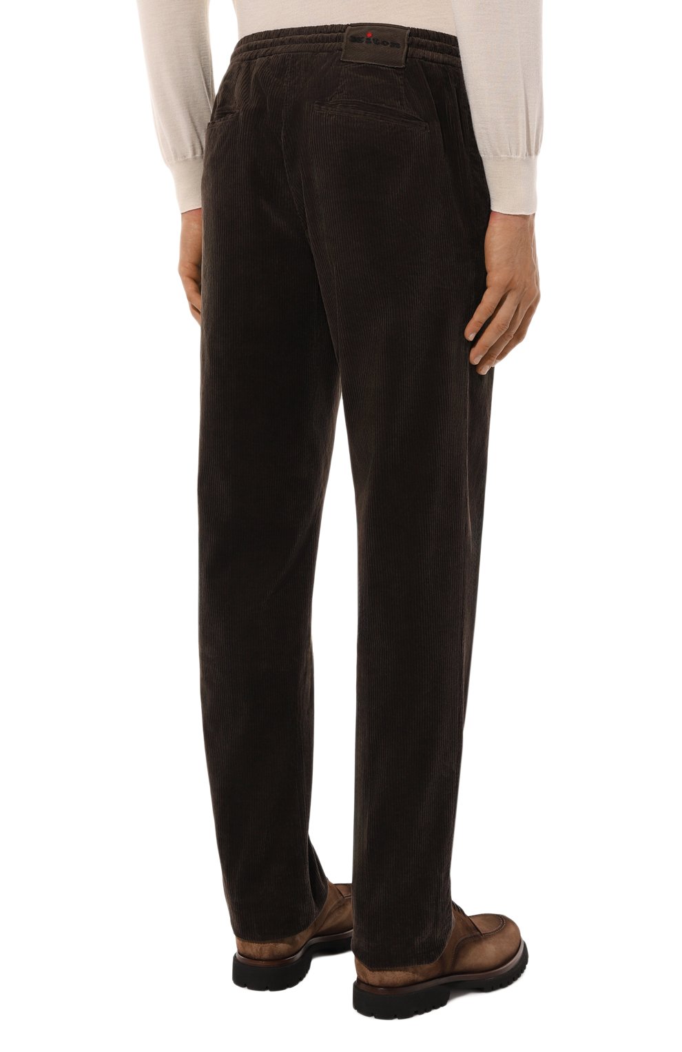 Вельветовые брюки KITON, арт. UPLACK0107F15, фото 4