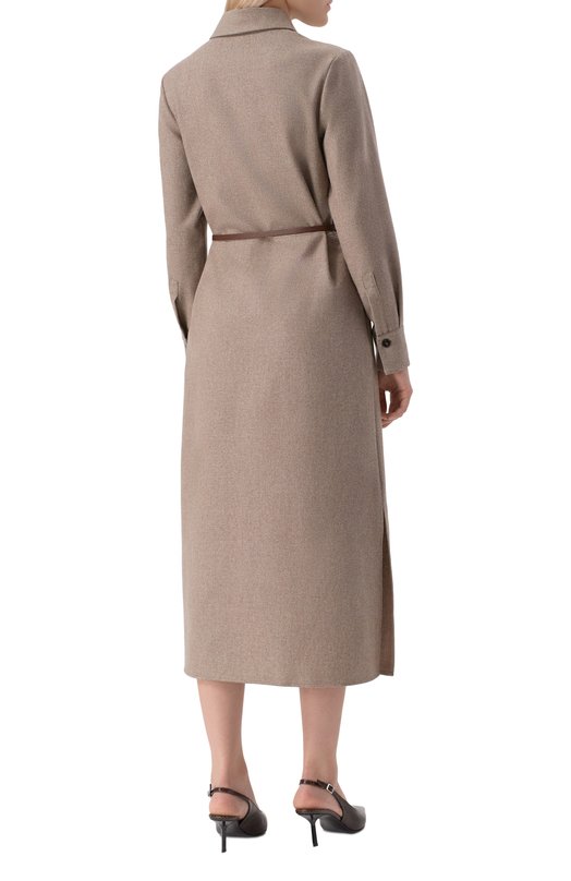 Шерстяное платье Antonelli Firenze P6484/899C Бежевый  P6484/899C Фото 3