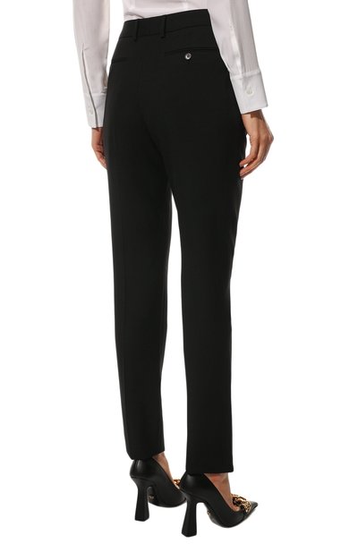 Шерстяные брюки SAINT LAURENT, арт. 517819/Y404W, фото 4