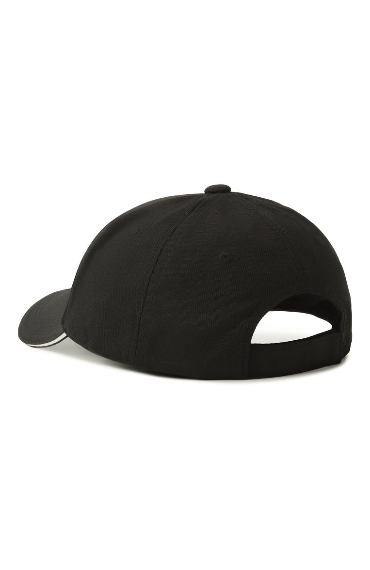 Мужская хлопковая бейсболка EMPORIO ARMANI черного цвета, арт. 627920/CC990 | Фото 3 (Нос: Не проставлено; Материал: Текстиль, Хлопок)