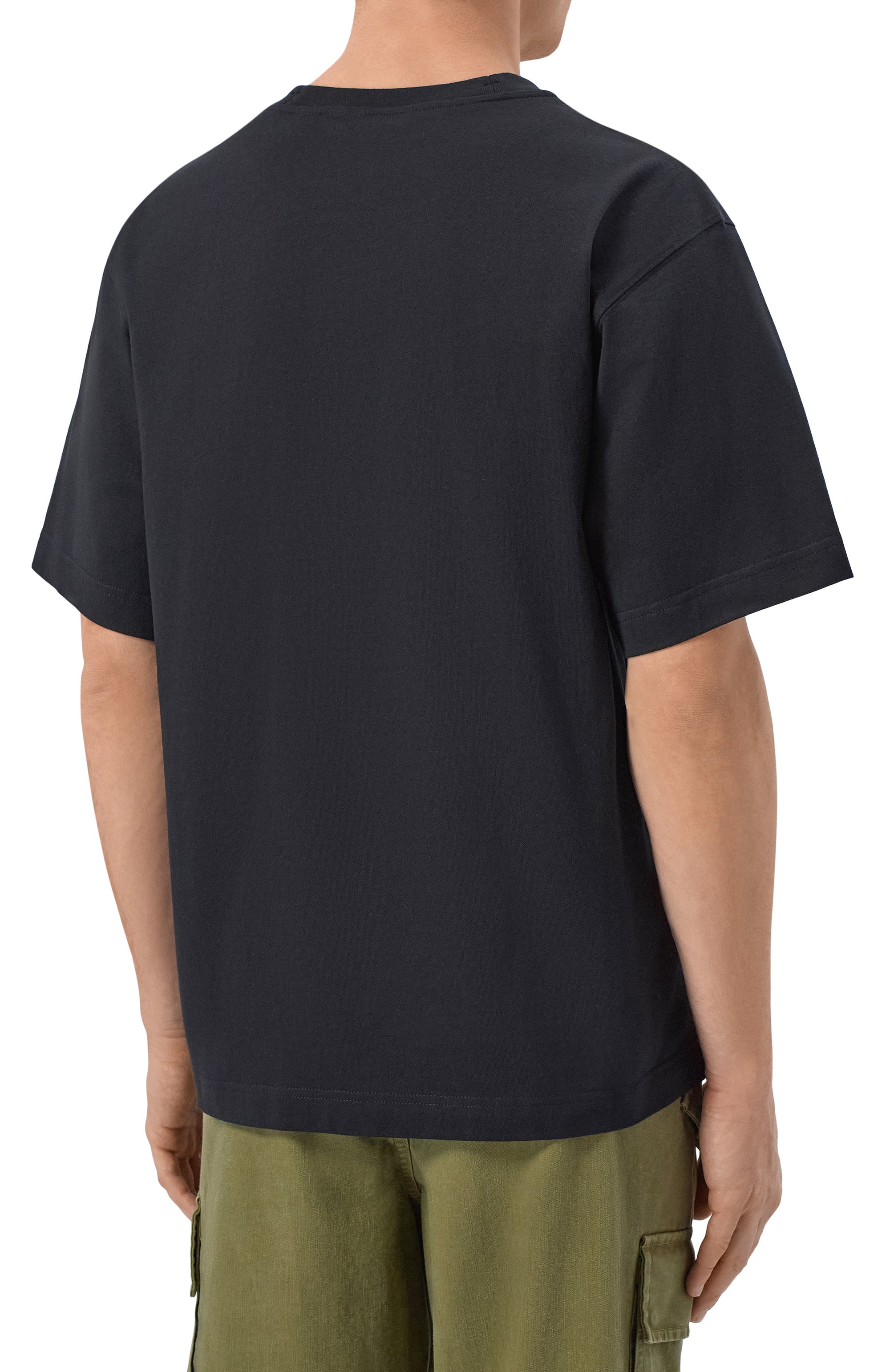 Хлопковая футболка BURBERRY, арт. 8121033, фото 4