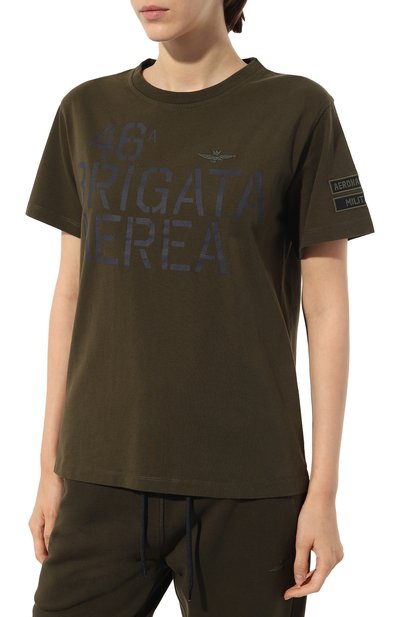 Хлопковая футболка AERONAUTICA MILITARE, арт. 232/TS2128DJ584, фото 3