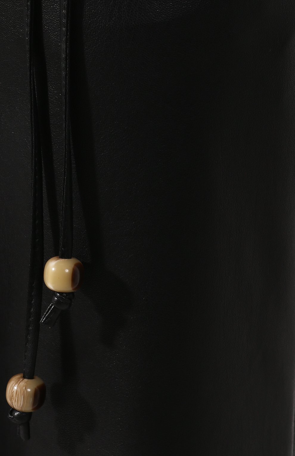 Брюки NANUSHKA черного цвета по цене 58100 руб., арт. CHIM0_BLACK_VEGAN LEATHER, фото 5 Брюки NANUSHKA, арт. CHIM0_BLACK_VEGAN LEATHER, фото 5