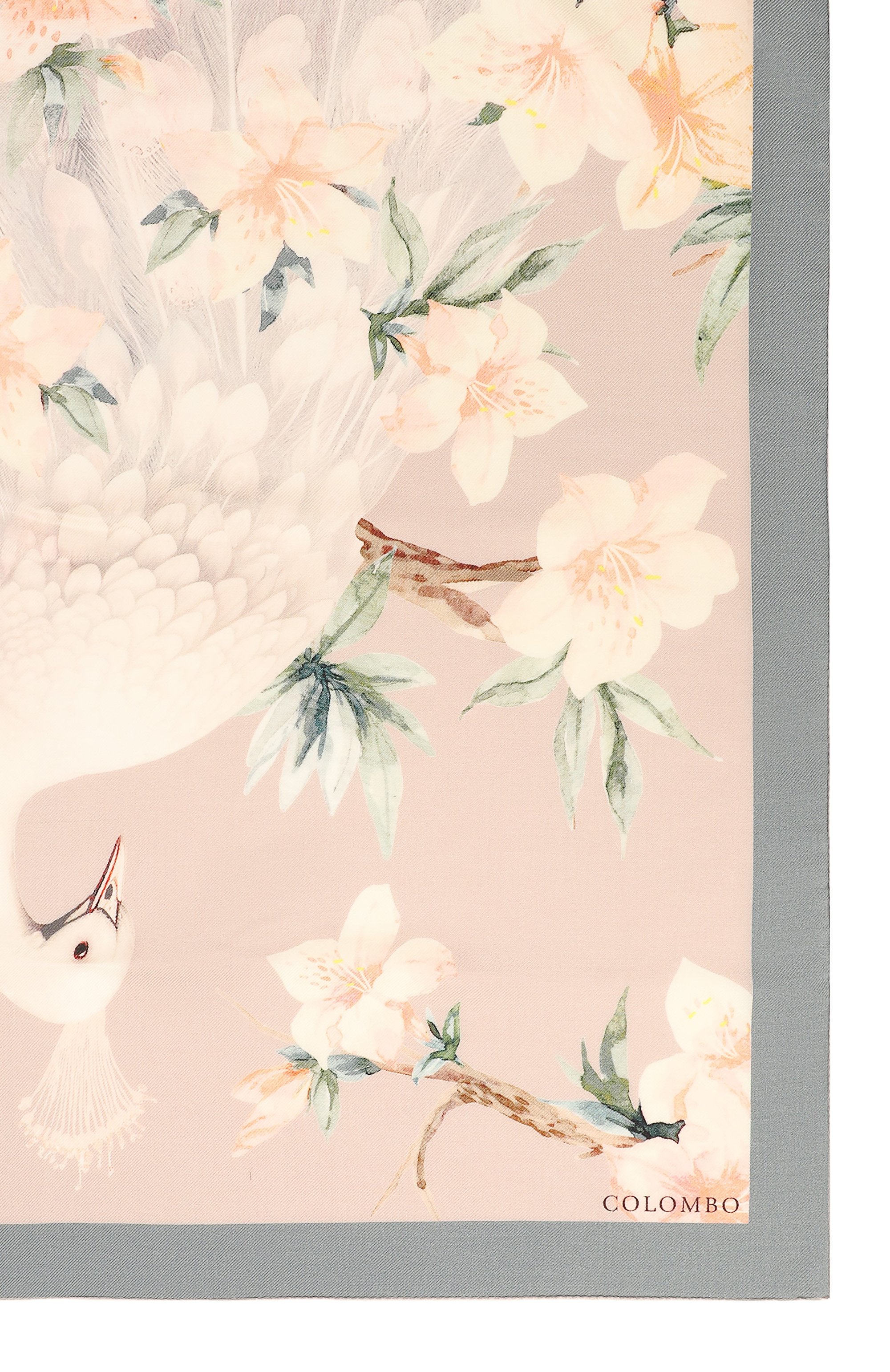Платок из кашемира и шелка COLOMBO, арт. S7/90X90/5331-U-MR, фото 4
