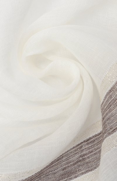 Льняной шарф LORENA ANTONIAZZI, арт. R25275SP08A/9999, фото 3