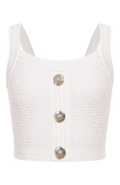 Женский топ BALMAIN, арт. FF1AB052/KI74